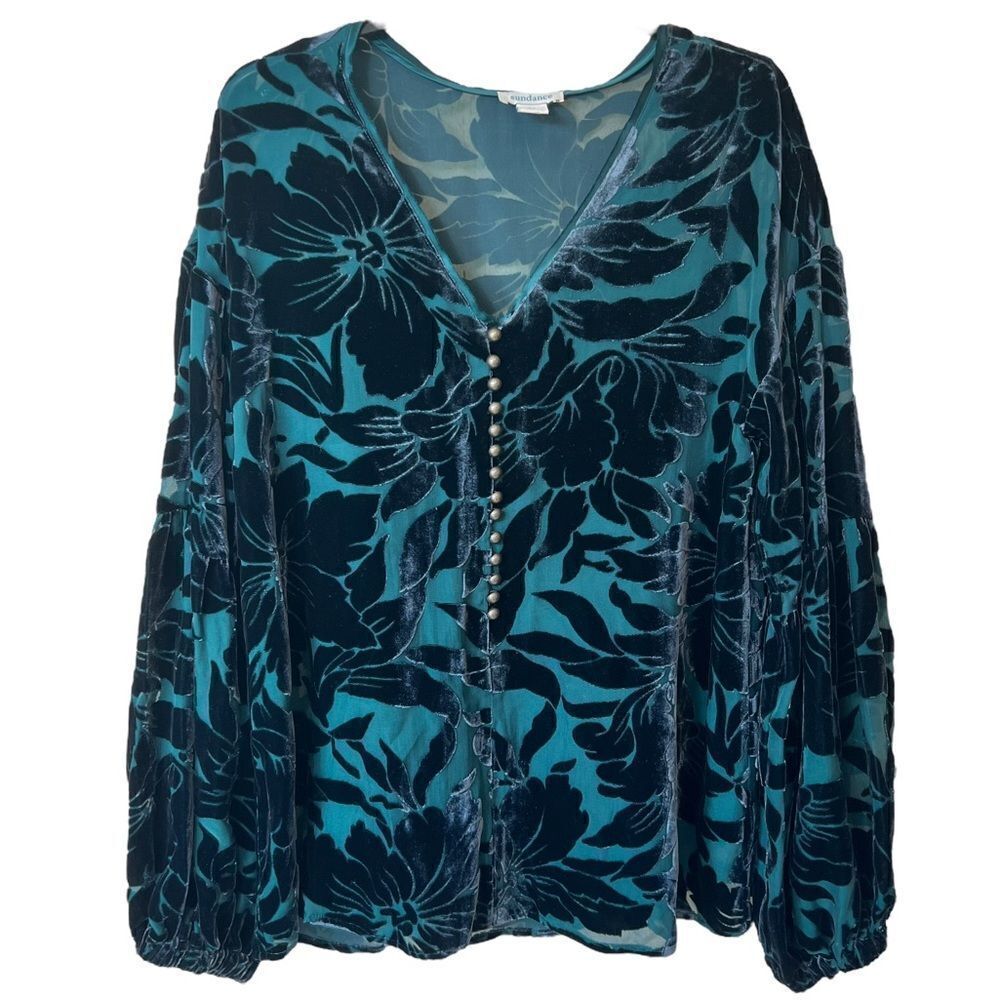 Sundance Velvet Burnout Dreamscape Top